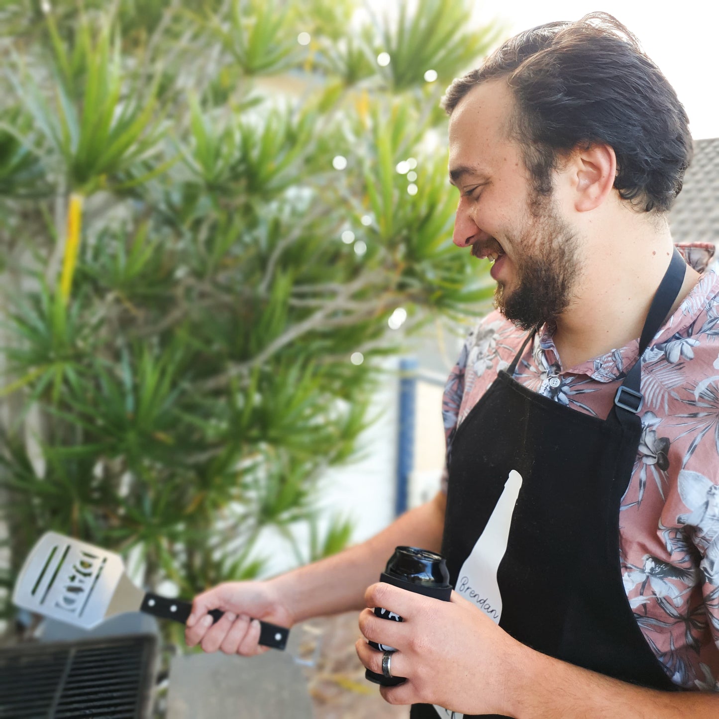 DAD BBQ Spatula with Bottle Opener